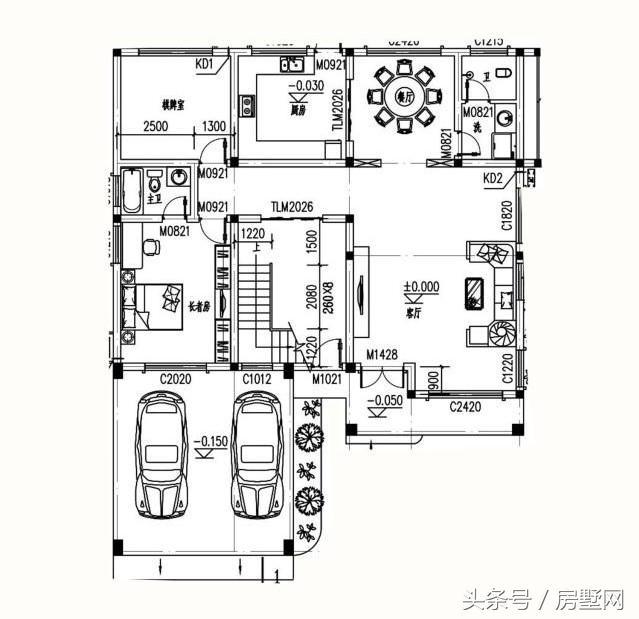 别墅设计：这辈子没啥成就，最后的愿望就是修栋中意的别墅养老