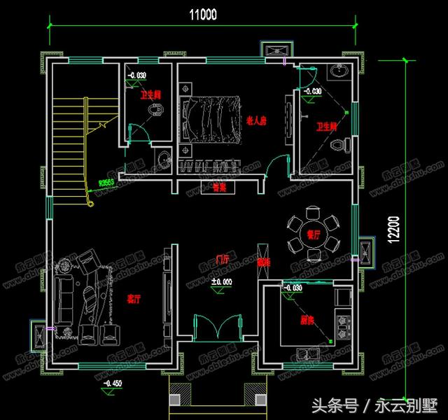 开间11m的宅基地应该怎么建才合适？看这里精选5款精致美观别墅！