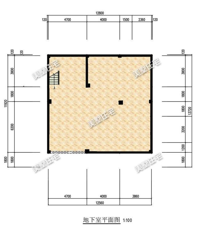 带车库的四层农村别墅设计图，现在建房还是带个车库最好