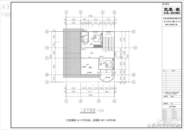 推荐3款三层别墅设计图，经济实用户型精美，家里的老房子可以翻新再盖盖了