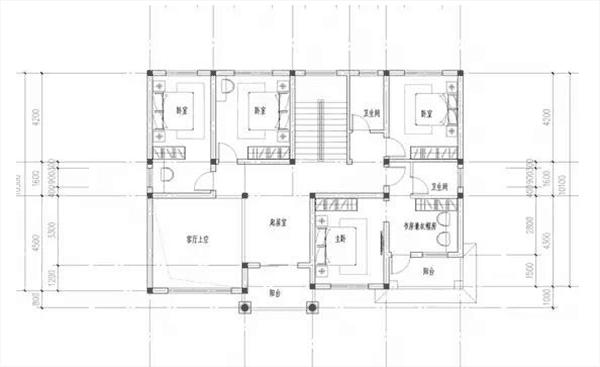 三层农村别墅设计图，造价35万左右，设计感一流，简单实用，分区明确