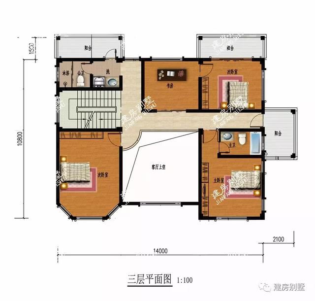 如何从住房看出身价 ， 有钱人建房都这么建！推荐两款多层别墅设计图。