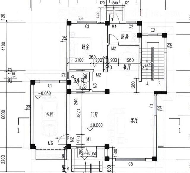 欧式三层楼中楼别墅带车库，农村自建房推荐