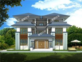 中式农村别墅设计图，美观经典又实用，喜欢的建起来！