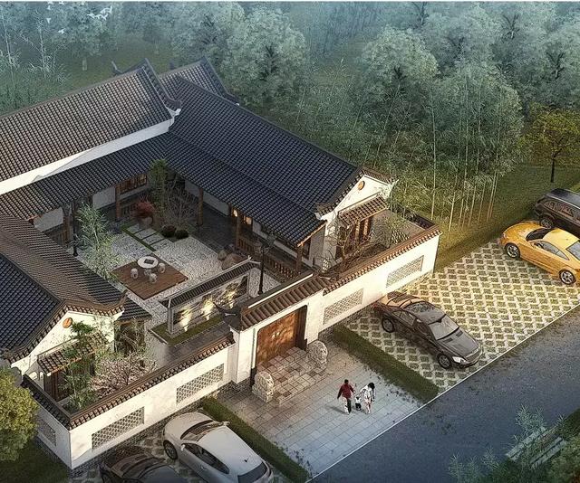 20X17的中式豪宅，造价只要40万，农村别墅中的极品！