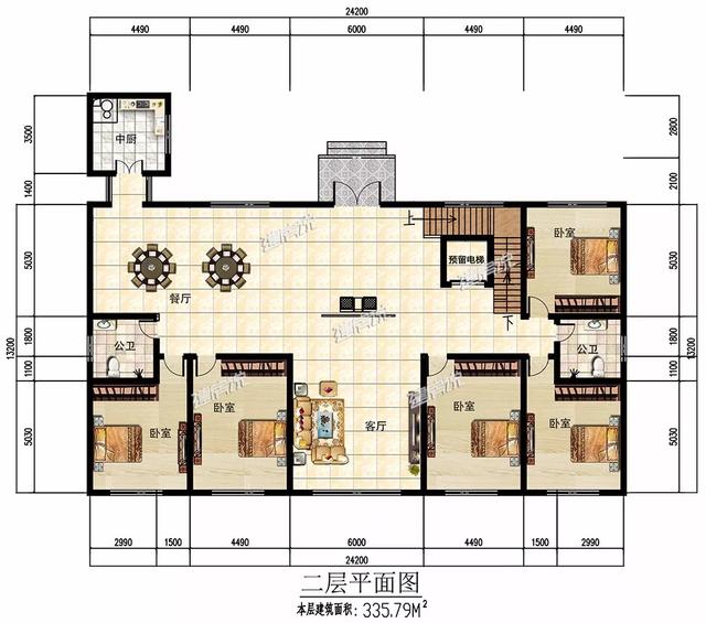 占地三百多平方米的新中式别墅设计图，如此气派的房子必定会提高生活品质