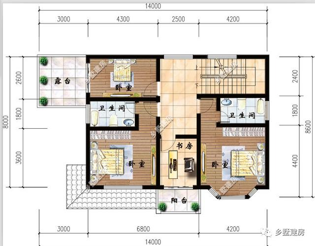 两款二层别墅设计图，价格实惠，漂亮实用，喜欢就可以建一栋哦！
