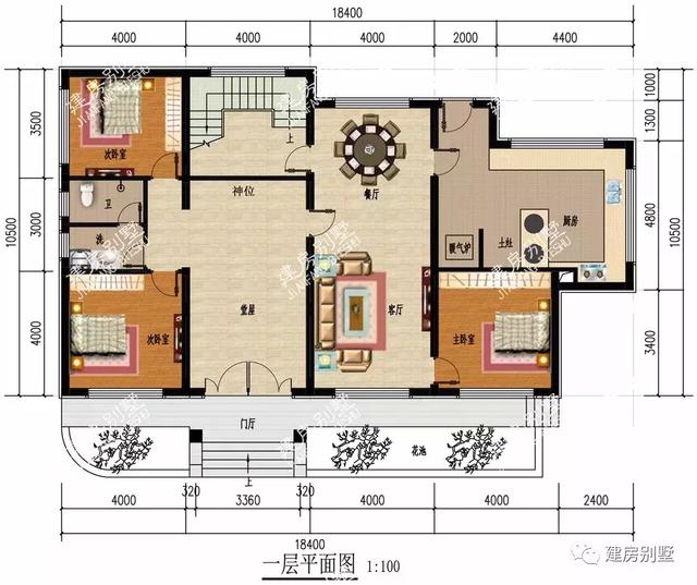 三款开间较大的两层自建房设计图，这下房子空间肯定够用！