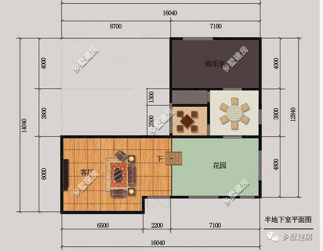 三层现代田园风别墅设计图，带大露台+老虎窗，造价40万左右。