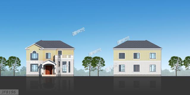 12x11.3米二层农村别墅设计图，室内布局温馨舒适，造价25万。