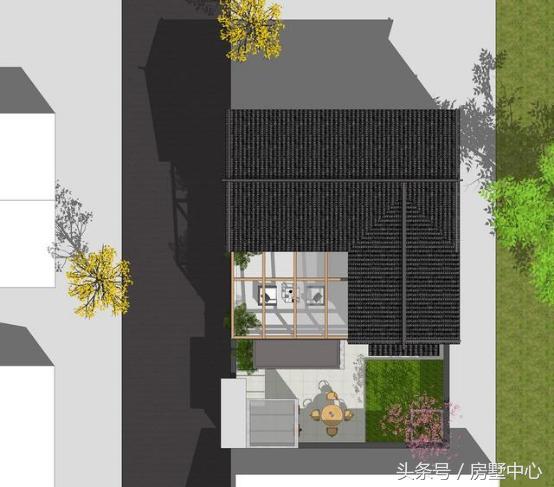 二层中式别墅设计图，菜园阳光房应有尽有，造价27万，给父母养老必选的一套。