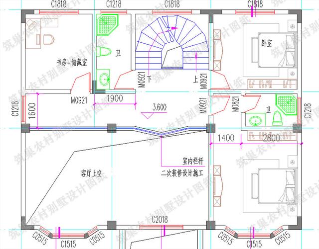 经典实用的13×10米三层自建房，带挑空大客厅、阳台和大露台，造价30万。