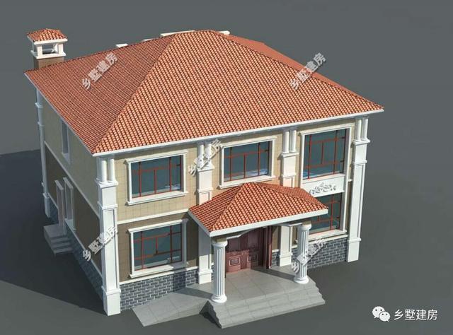 两款精美的两层别墅设计图，每一处细节都非常注重品质