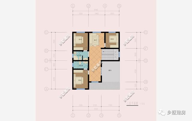 这两款自建房别墅设计图，都是很典型的9x12米的设计方案