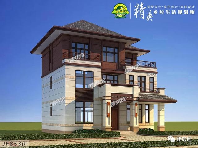 120平新中式别墅，打造一个温馨的家，享受！