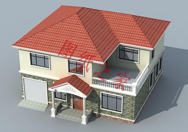 6款二层别墅设计图，精致漂亮，经济划算，告别摇号买房