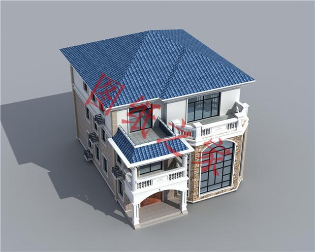 三层小别墅设计施工图纸，外观大气内部布局无可挑剔