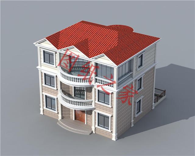 5套三层别墅设计，户型方正实用，供有自建房需要的人参考