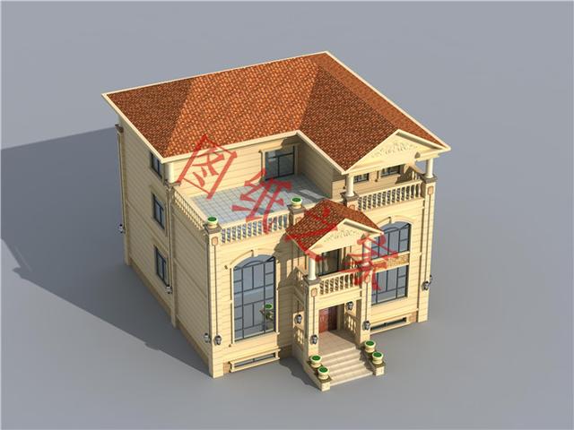 5套三层别墅设计，户型方正实用，供有自建房需要的人参考
