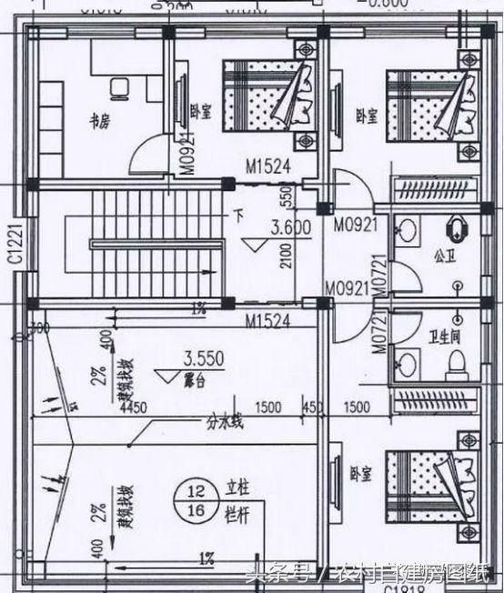 2款12X10米的农村自建房，不同的造型和布局，你更中意哪一套