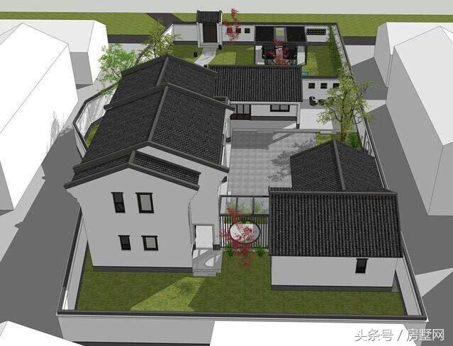 理想的别墅设计图，中国风十足，欢迎收藏！