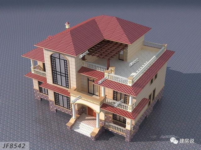 超美的中式别墅设计，找块地盖房子去吧！