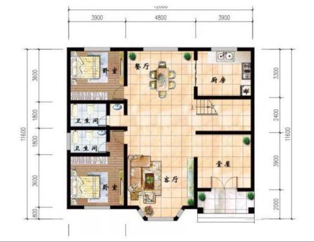 三套二层别墅设计图，设计独到，让您耳目一新！