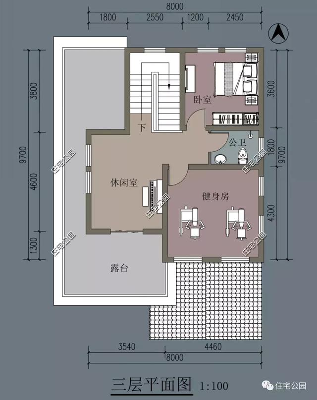 10套经典小户型别墅设计图，占地小，实用高，造价低。