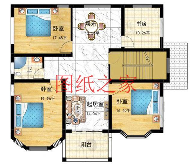 5套农村三层别墅，漂亮大方、简单实用，喜欢就收藏吧！