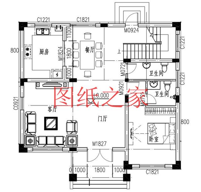 5套农村三层别墅，漂亮大方、简单实用，喜欢就收藏吧！