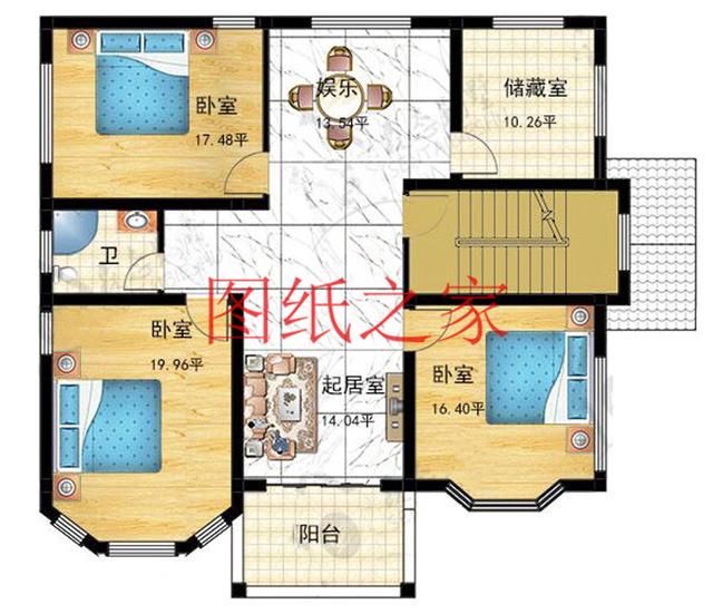 5套农村三层别墅，漂亮大方、简单实用，喜欢就收藏吧！