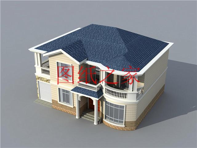 2套二层别墅设计图，占地180平米左右，美观和实用兼备