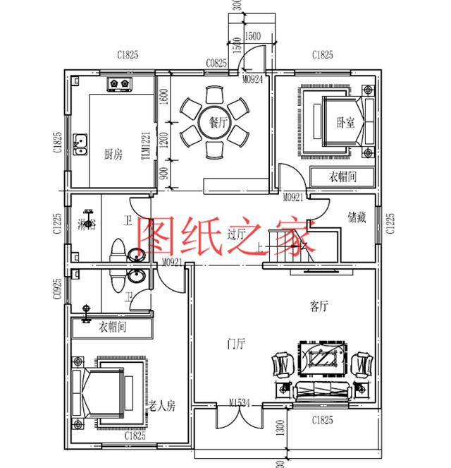 外观靓丽、布局实用，建成后气派有面子的小户型三层别墅