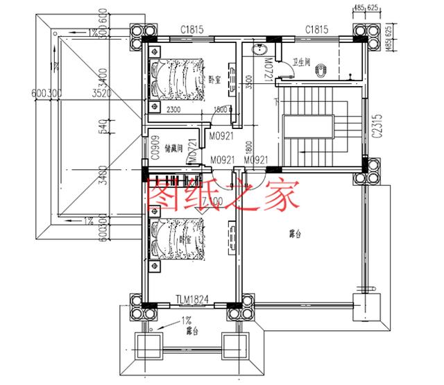 精选5套占地150平的三层别墅，主体造价50万内，挑一套建房吧！