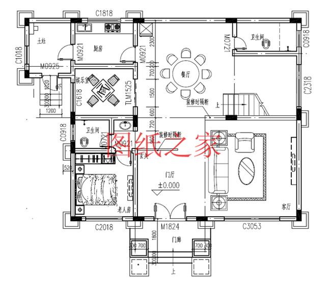 精选5套占地150平的三层别墅，主体造价50万内，挑一套建房吧！