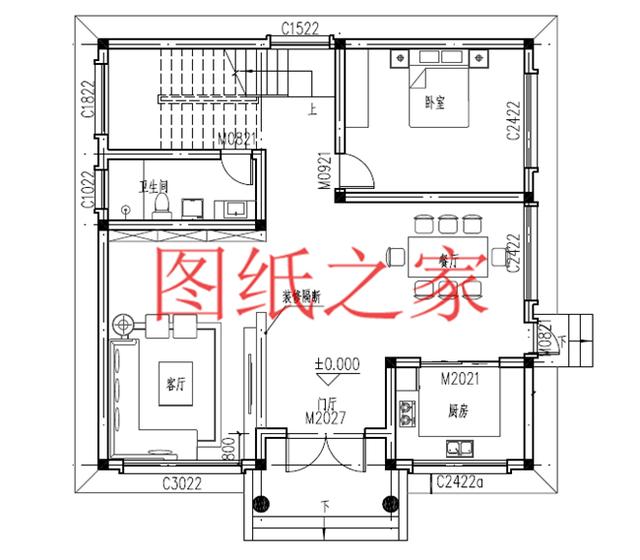 4款最接地气的二层农村别墅设计图，造价不到30万，家家户户都能盖得起！