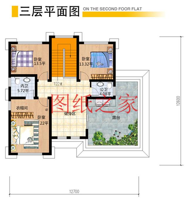 推荐2套农村三层别墅设计图，多个卧室非常实用，造价不高却实用，全家人都喜欢！