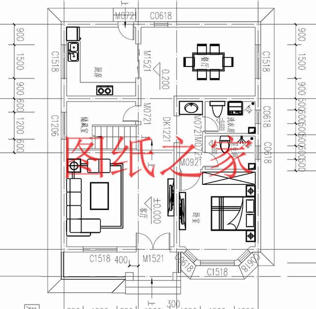 占地100平5卧室的小户型三层别墅设计图，精美亮眼，家家户户都能修建