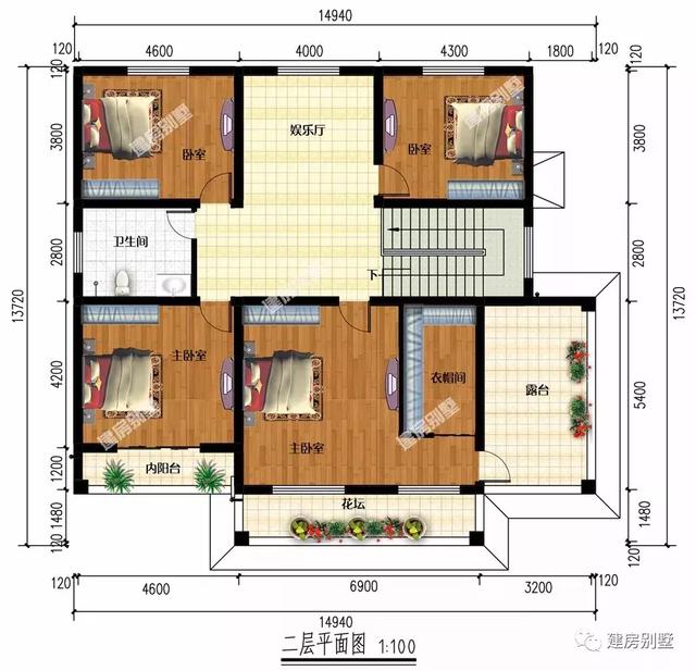 面宽都14米多的农村自建房，都配有车库，生活很方便