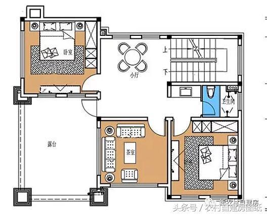 复式三层别墅设计图，造价低经济适用，满足您的豪宅梦！