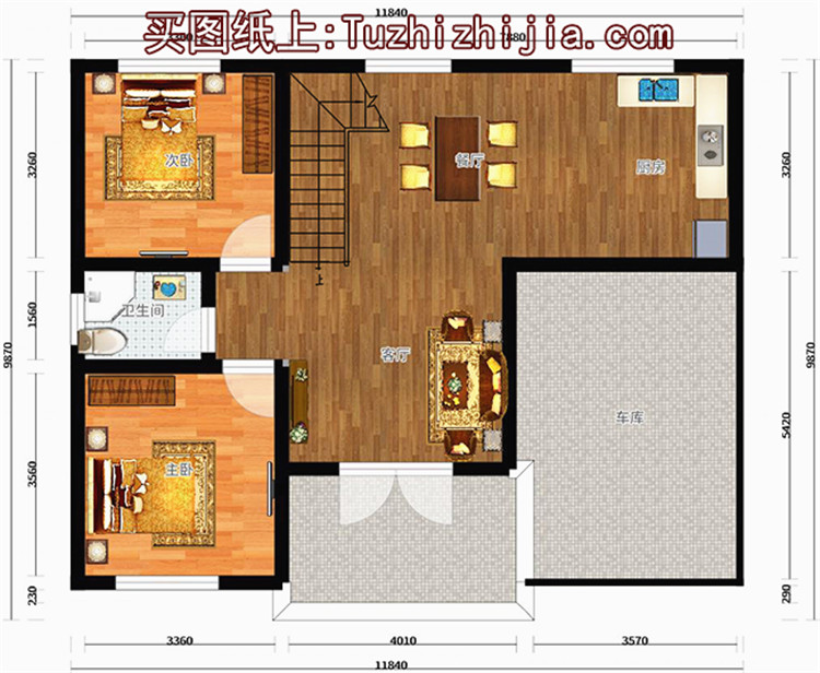 农村自建二层楼房设计图及效果图