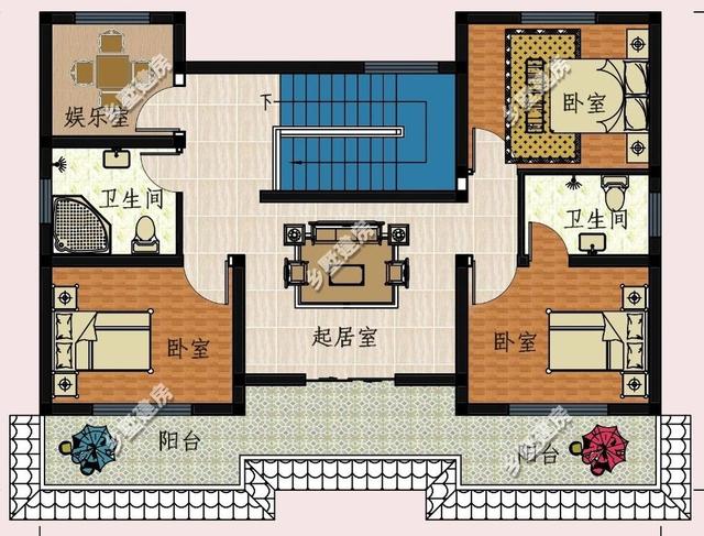 三层新中式别墅设计图，一样的土地，给您不一样的生活体验