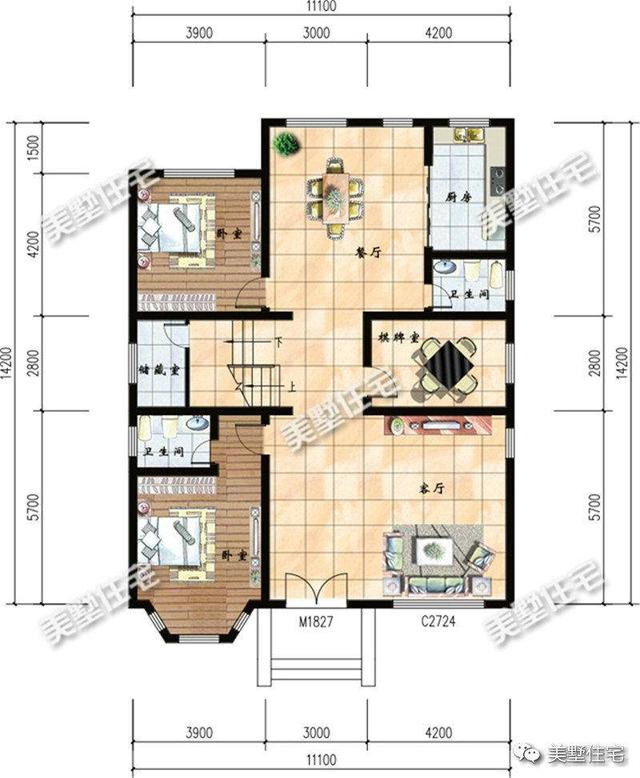 新农村自建房 既美观又实用，7套户型供您挑选！