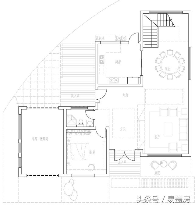 浙江现代别墅设计图，带大露台和超多卧室，羡煞旁人。