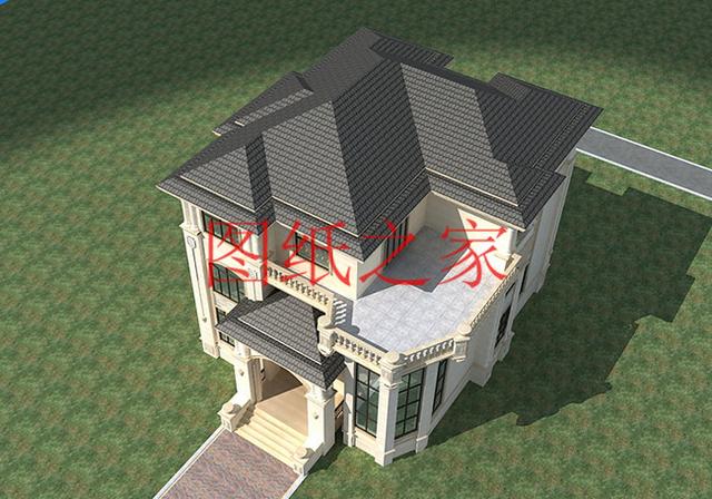 精致奢华的大户型三层别墅设计图，推荐给您独一无二的建筑。