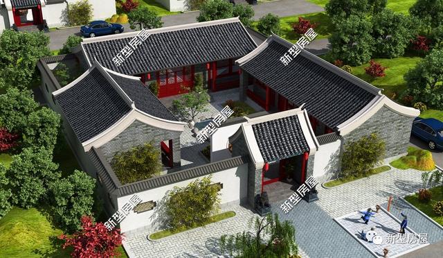 7套中式别墅设计图，还你中国风。