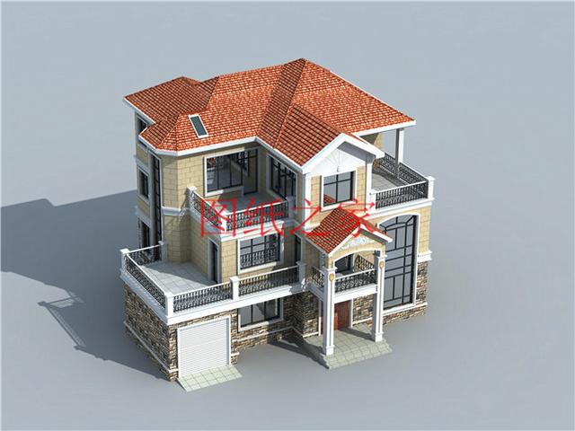 大户型三层别墅设计图，精美实用，绝对能让你满意！