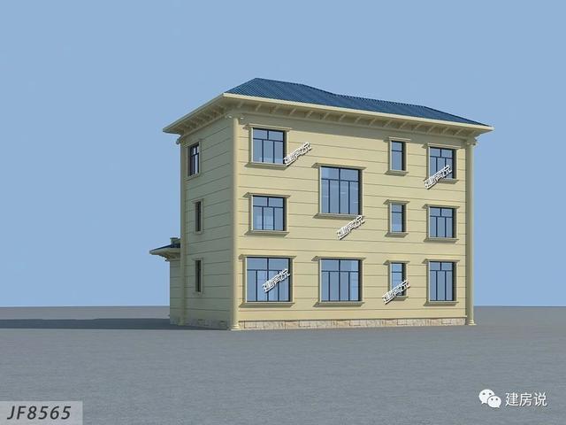三层欧式别墅设计图，给您独一无二的视觉体验。