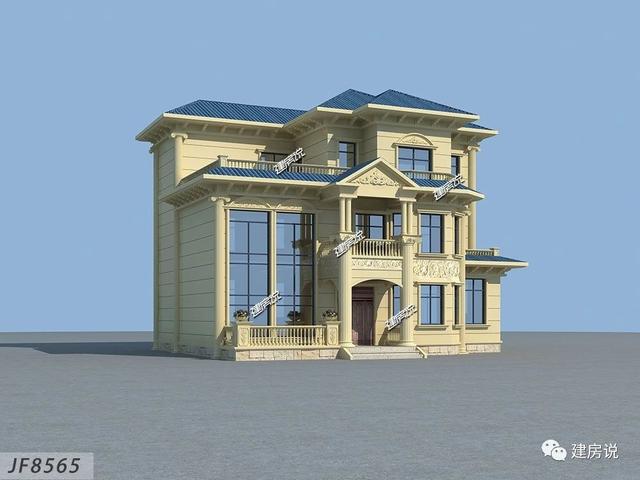 三层欧式别墅设计图，给您独一无二的视觉体验。