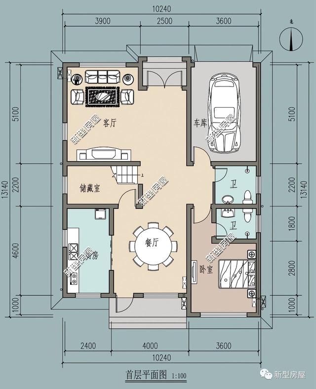 8套农村自建房，最高不超40万，农村人最喜欢的户型。